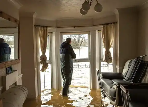 water damage restoration service West Branch